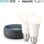 BON PLAN : Amazon Echo Dot + 2 ampoules Philips Hue pour 33,99€ !!!!