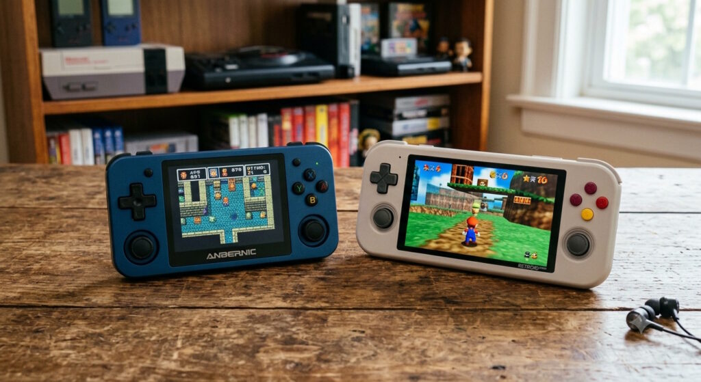 Anbernic vs Retroid Pocket : quelle console portable rétro choisir en 2026 ?