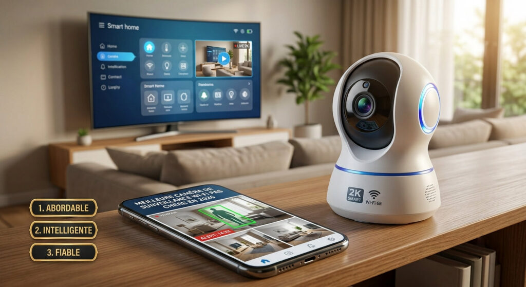 Meilleure caméra de surveillance Wi-Fi pas chère en 2026 (sans abonnement)